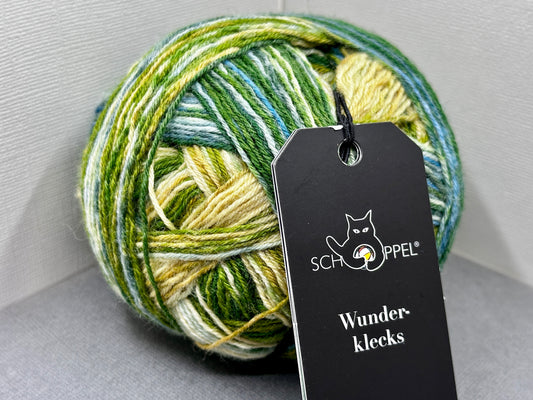 Wunder-klecks Sock Yarn -- Bio degradable and One Step Ahead