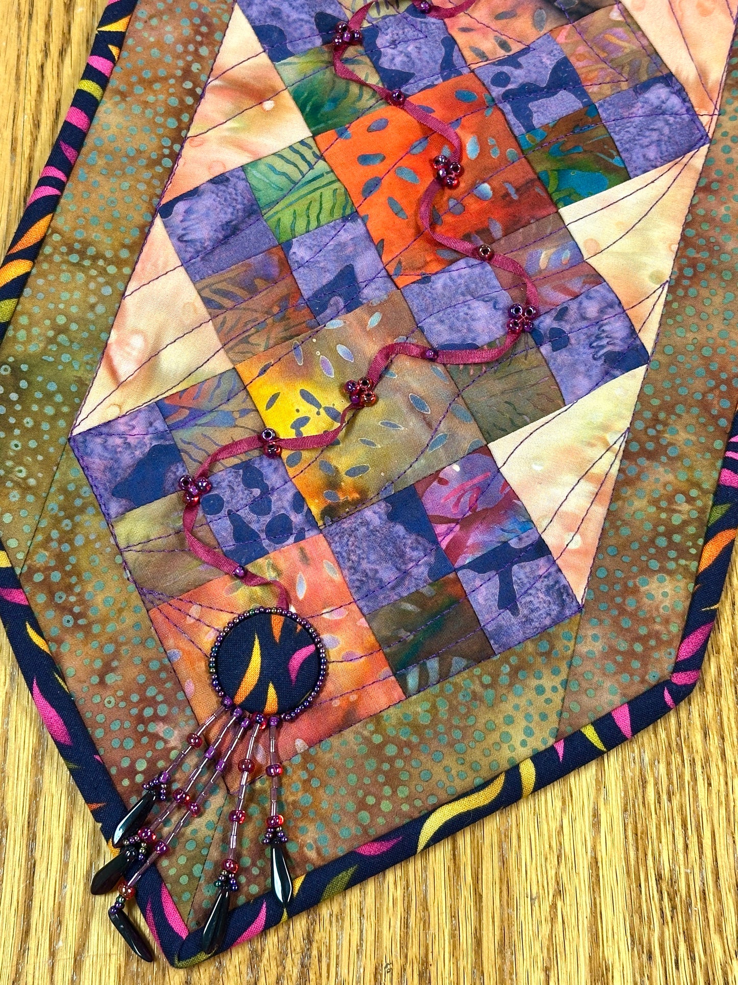 PATTERN DOWNLOAD: A Little Night Music Miniature Runner