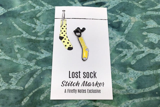 Lost Sock Single Stitch Marker