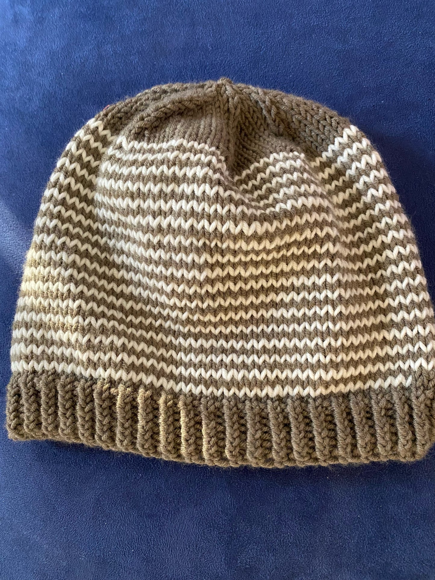 PATTERN DOWNLOAD: Striped Helical Beanie Hat