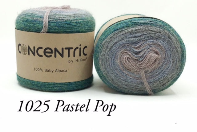 Concentric HiKoo Worsted Yarn