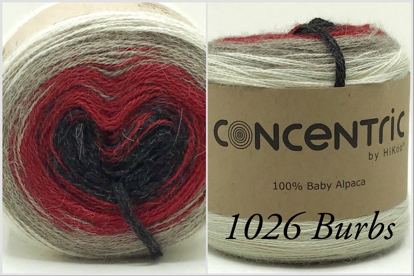 Concentric HiKoo Worsted Yarn