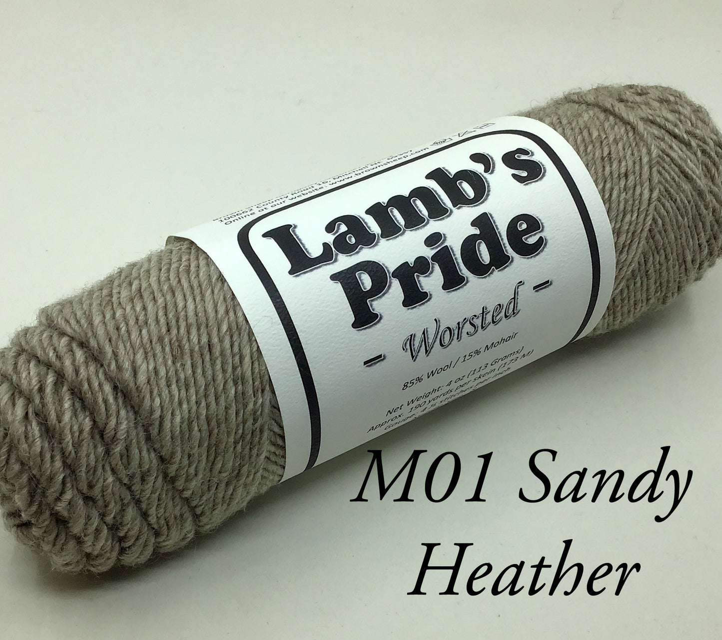 Lamb's Pride Brown Sheep Worsted Yarn