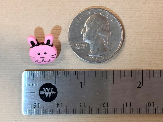 Bunny Head Button