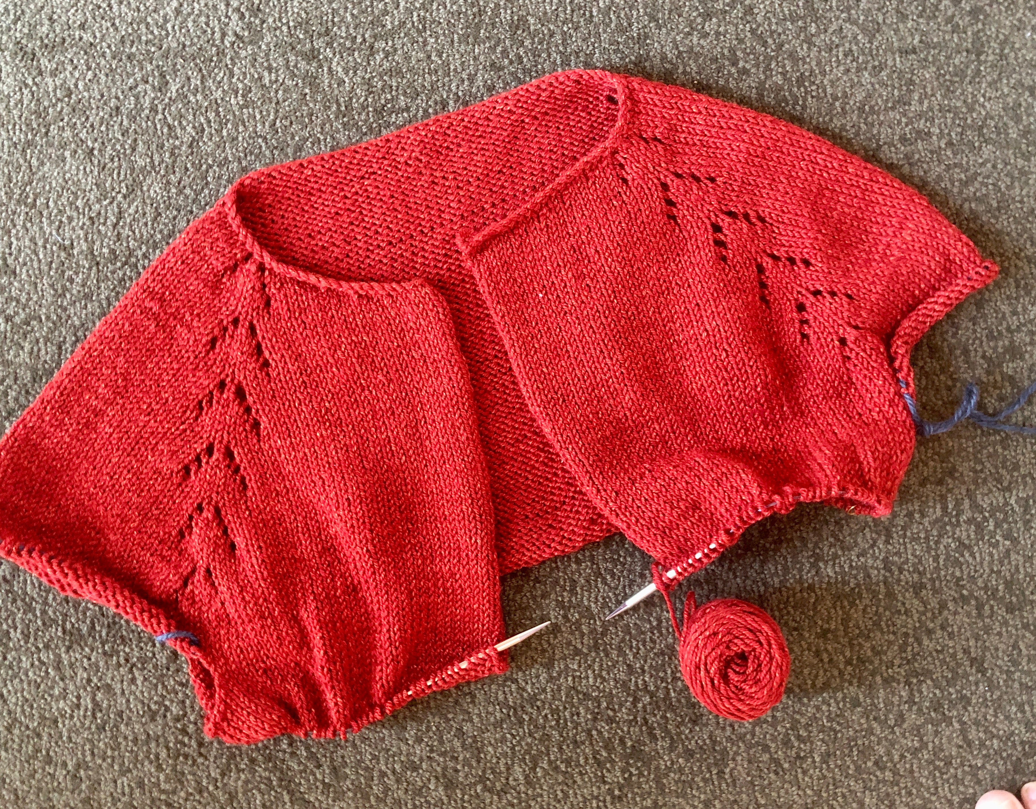 calm down cardigan knitting pattern