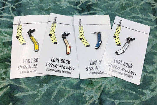 Lost Sock Single Stitch Marker