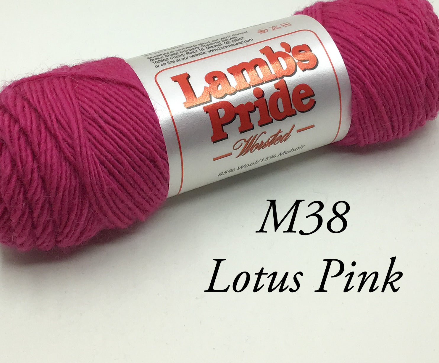 Lamb's Pride Worsted - 034 - Victorian Pink — Brown Sheep Company — Flying  Fingers Yarn Shop